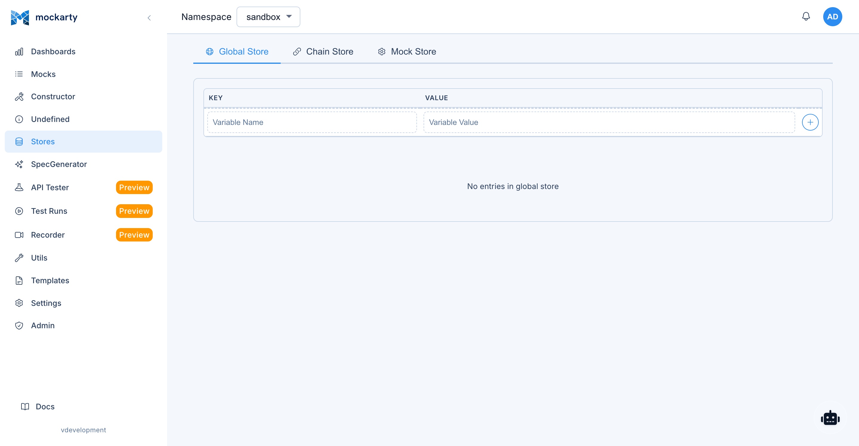 Store API Overview